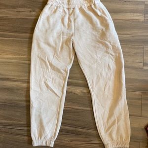 Misspap Beige Sweatpants - S